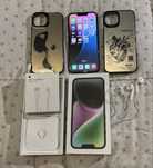 Iphone 14, 128GB, słuchawki+kabel ładujący+etui