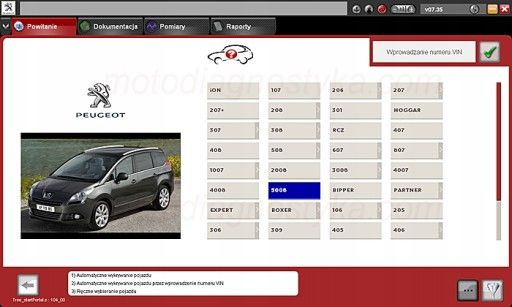 Diagnostyka Citroen Lexia Peugeot PP2000 Diagbox Lancia planeta błędy