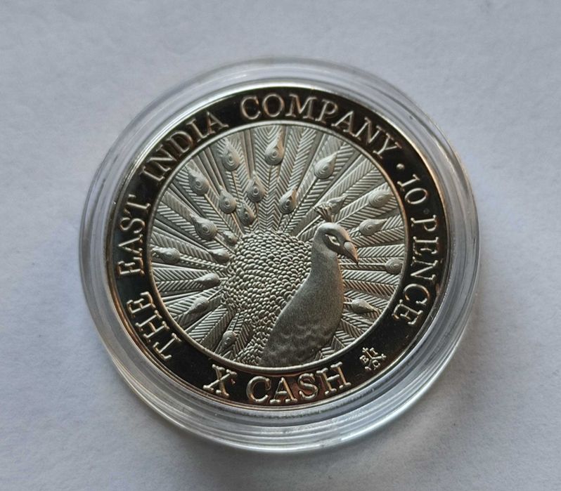 Moneta /Saint Helena East India Company 10 Pence 2012 Elżbieta II /Paw