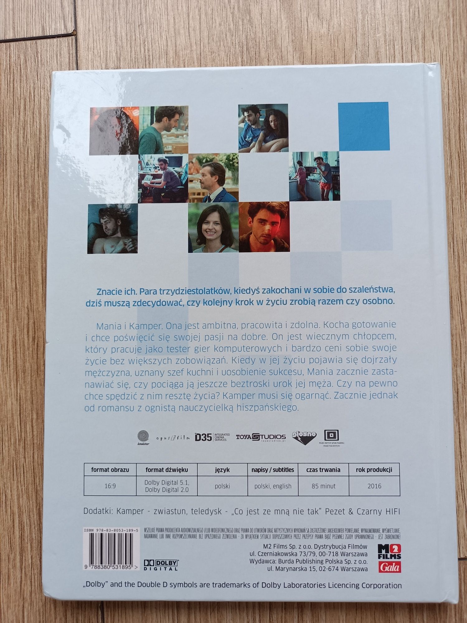 Film DVD pod tytułem kamper