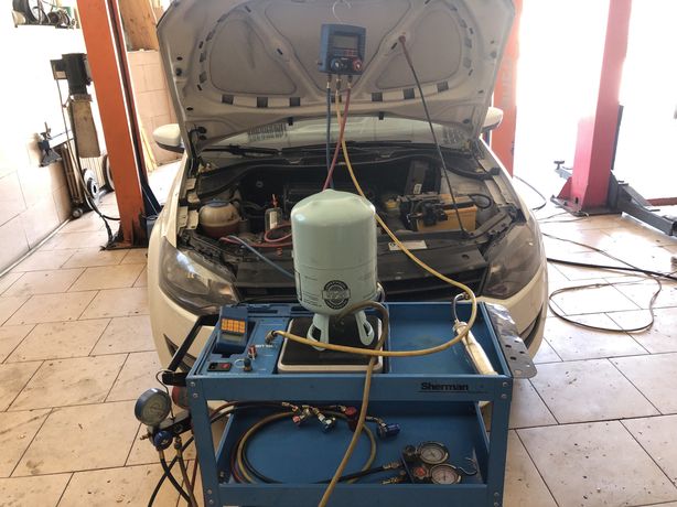 Заправка Авто кондиционер ремонт утечки запчасти чистка