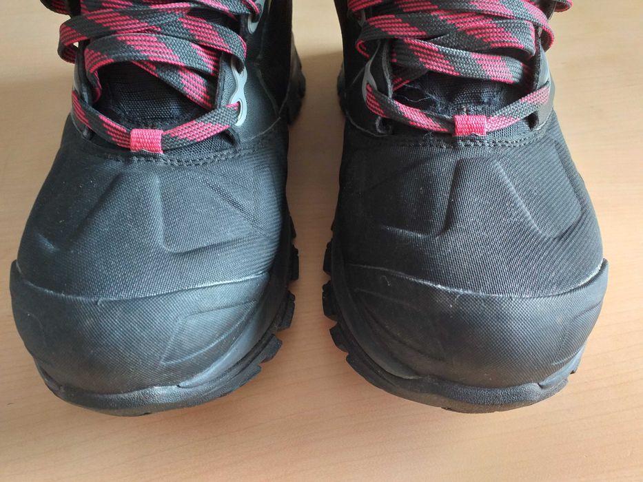 Buty turystyczne damskie Quechua SH500 mountain Mid wodoodporne