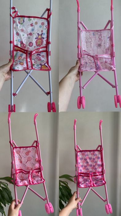 Іграшковий візок для ляльок, лялькова коляска, кольори в асортименті