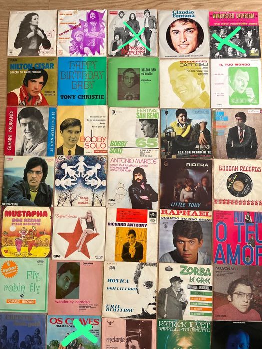 Discos / singles varios artistas