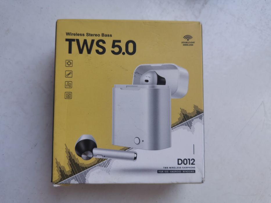 Tws 5.0 słuchawki bezprzewodowe douszne