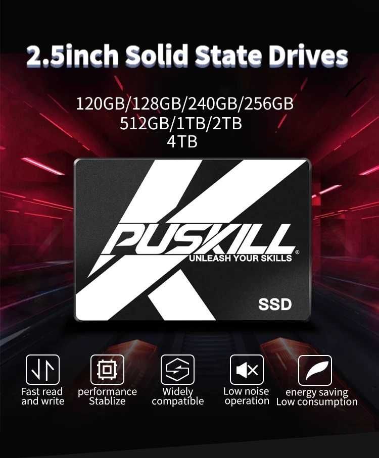 Puskill dysk SSD 2TB  2,5 cala Sata III Nowy