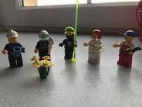 5 Figurek z lego z 1995 roku