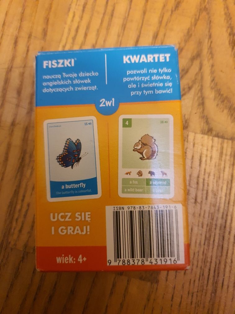 Fiszki do nauki angielskiego