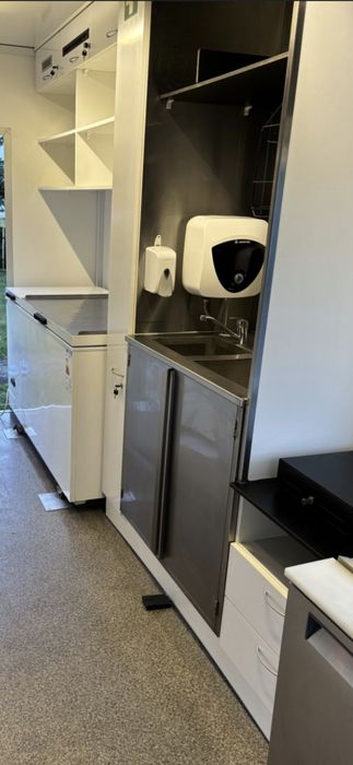 Przyczepa gastronomiczna wyposażona pod kebab - wynajem