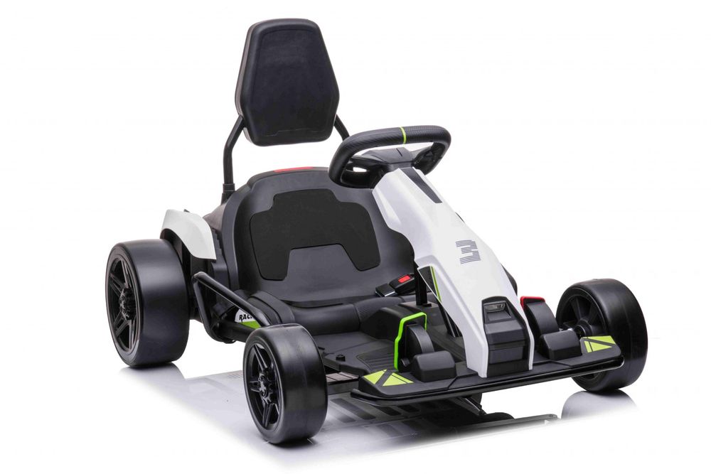 Driftujący 2x150W Auto Gokart na akumulator dla dzieci  Biały
