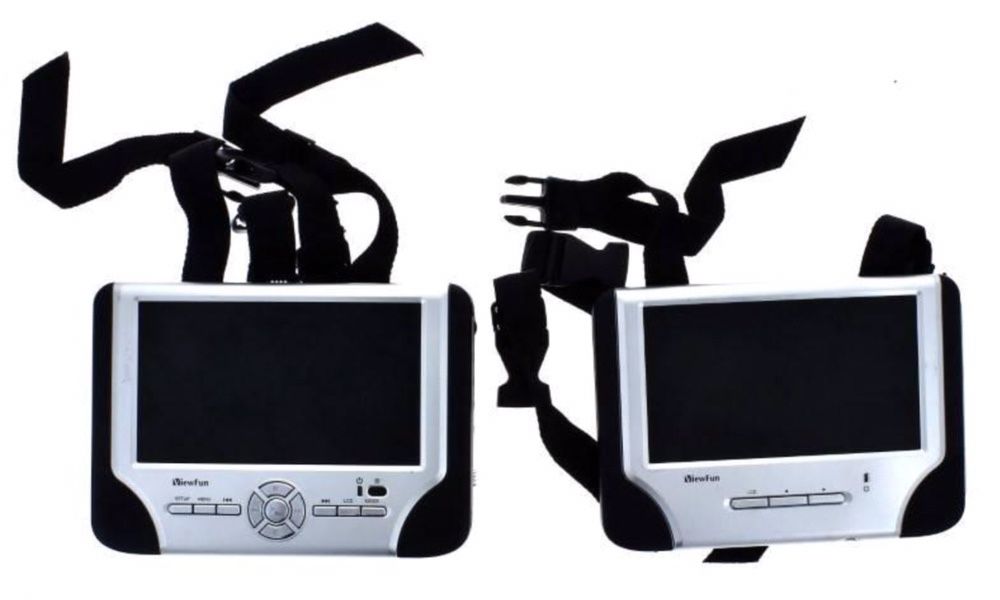 Pack 1 MONITOR LCD + DVD + 1 Monitor encosto cabeça