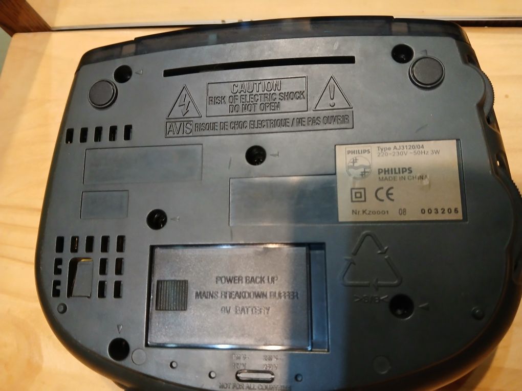 Radiobudzik Philips AJ3120