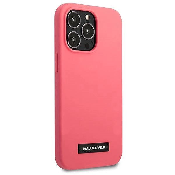 Etui Karl Lagerfeld Silicone Plaque na iPhone 13 Pro / iPhone 13 - fuk