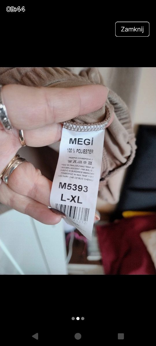 Bluza Megi welur