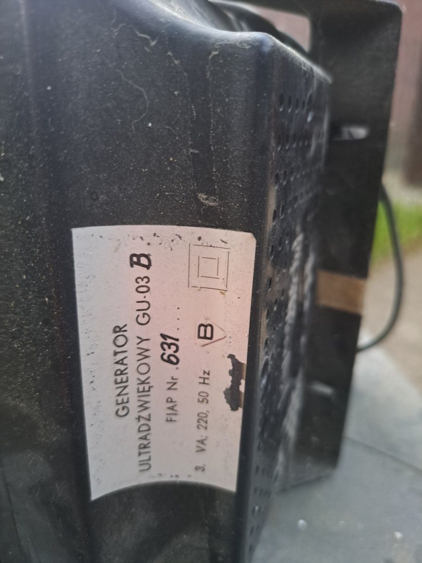 Generator ultradźwiękowy, dla miłośników PRL-u