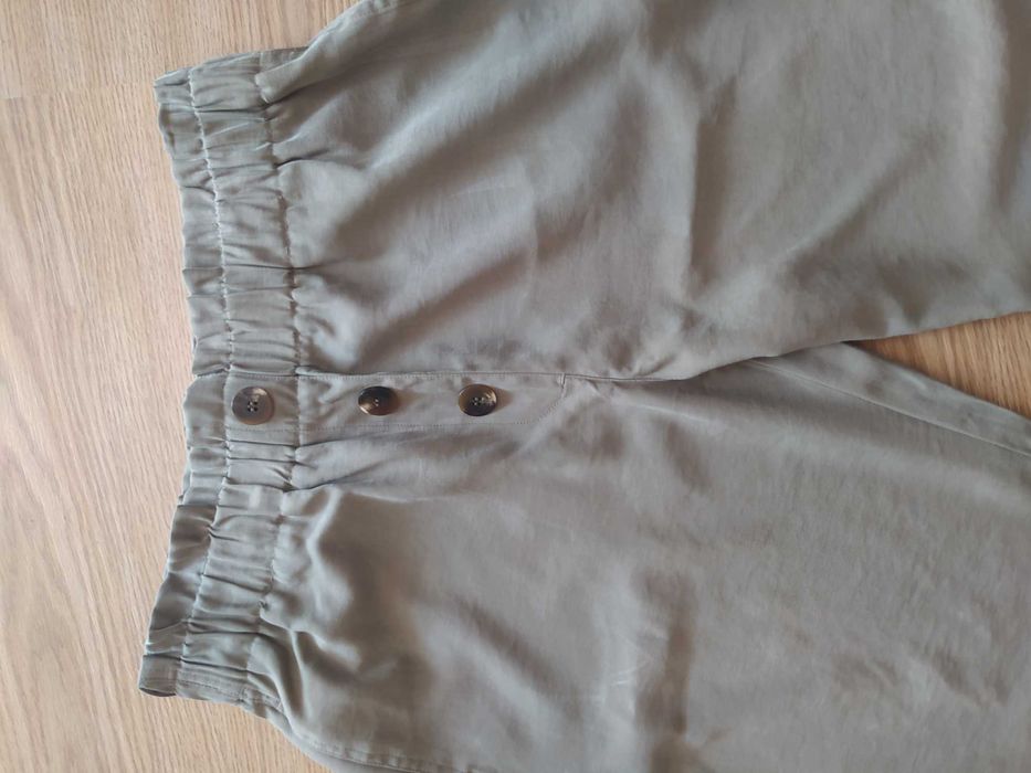 Calças Zara XL caqui