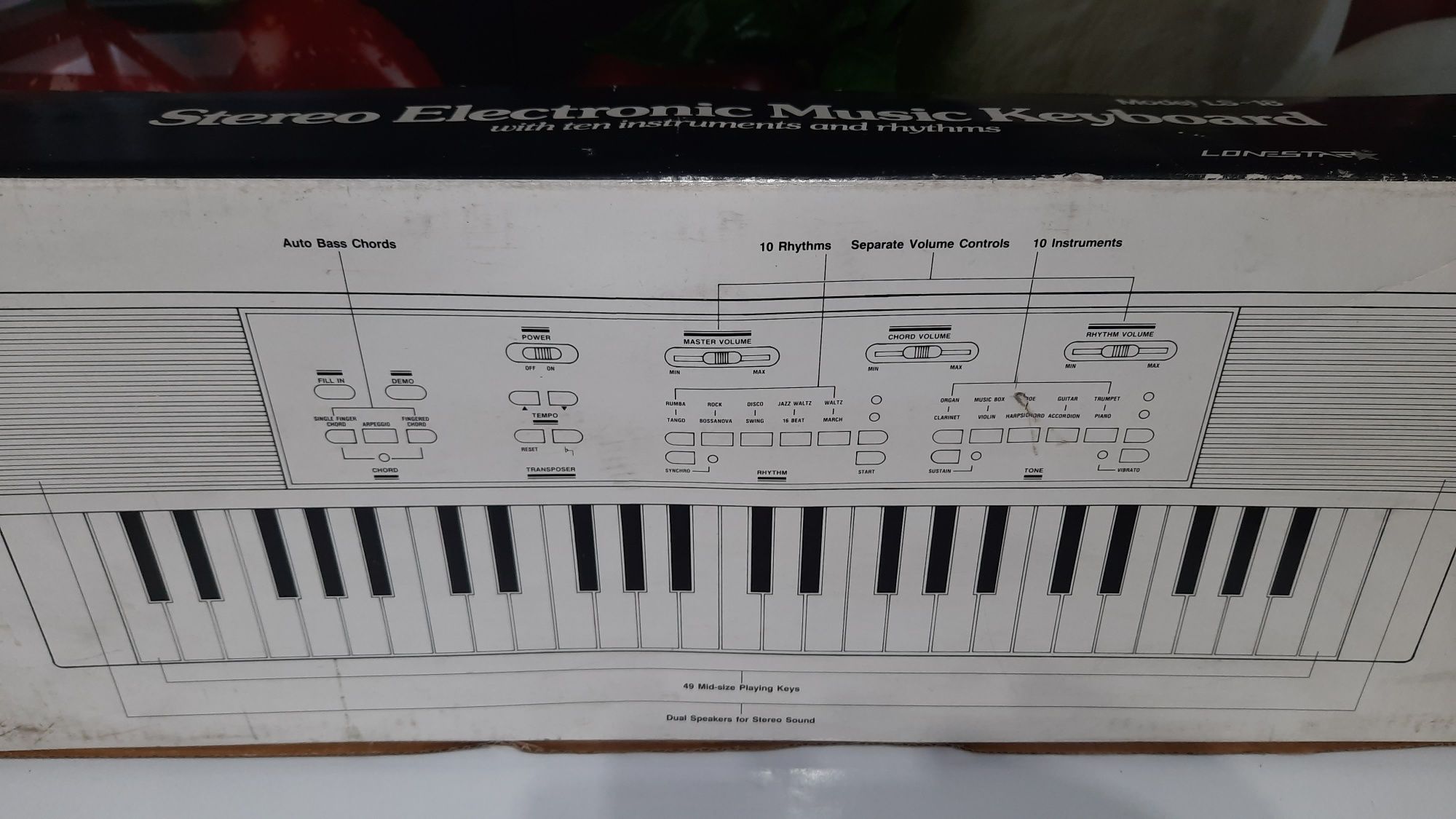 Keyboard Lonestar LS-18 lata 80/90
