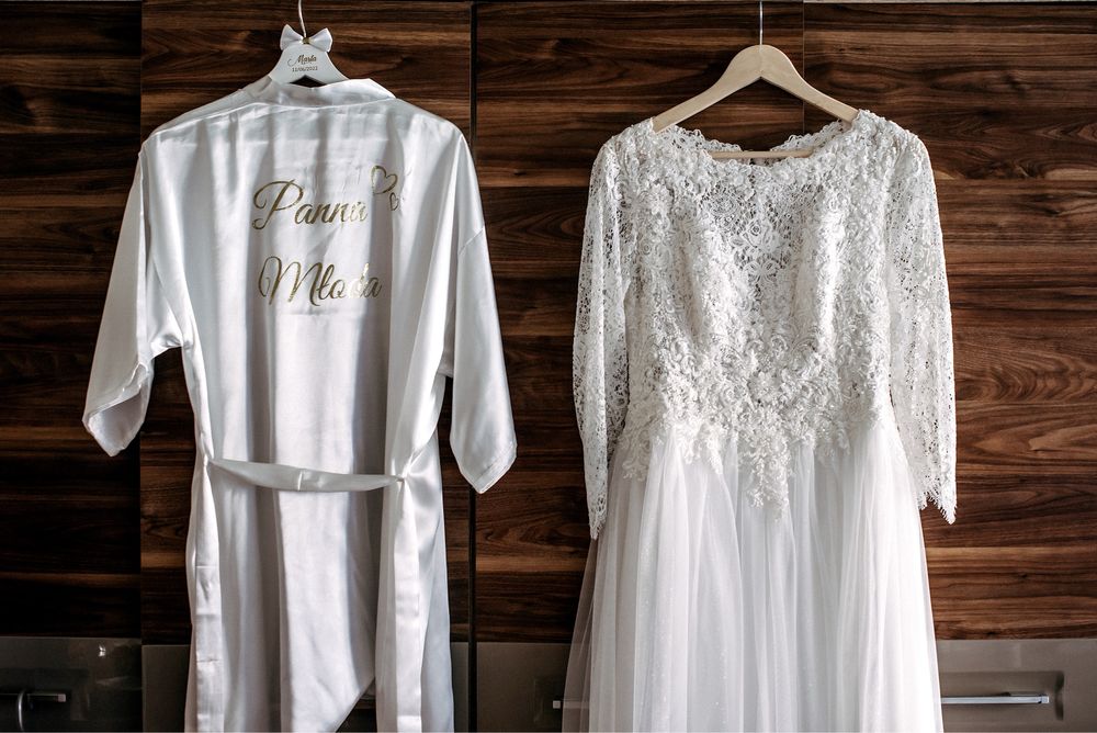 Piekna suknia ślubna rozmiar 40