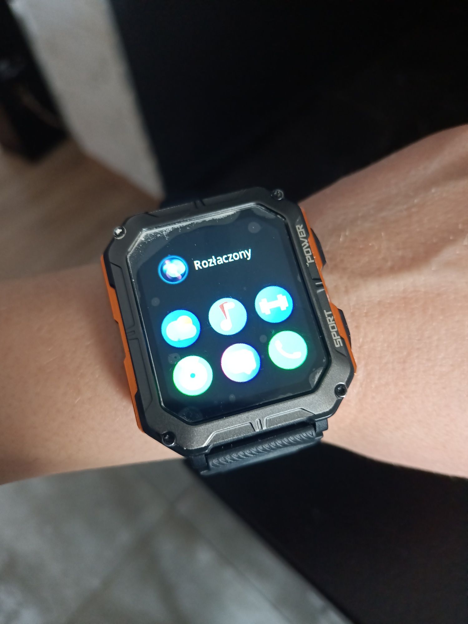 Smartwatch zegarek krokomierz