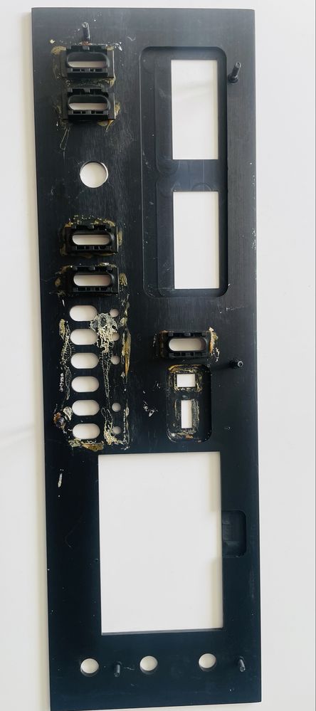 Front Panel Msh 101 Czarny Unitra Diora