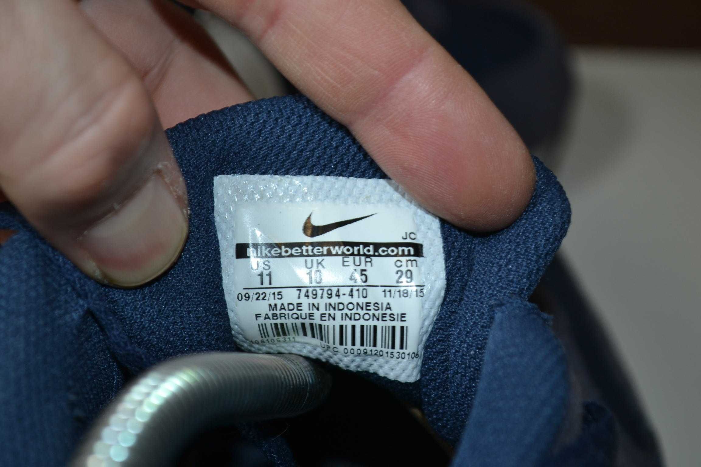 nike md runner 2 кроссовки 45р кожаные оригинал