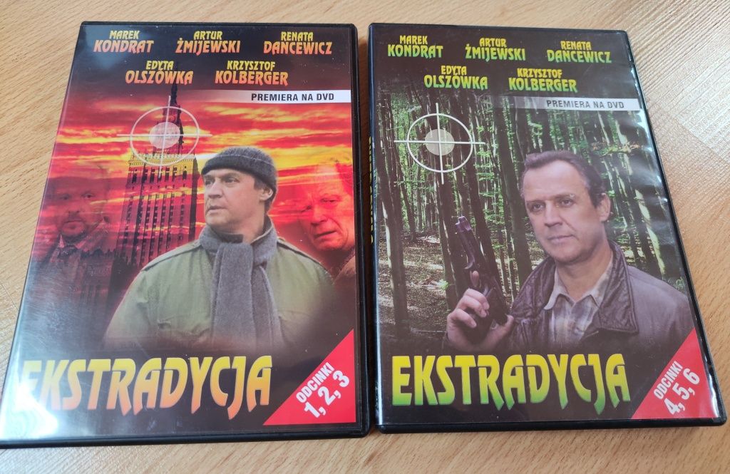 Ekstradycja sezon 1 odc. 1-6 DVD kpl.