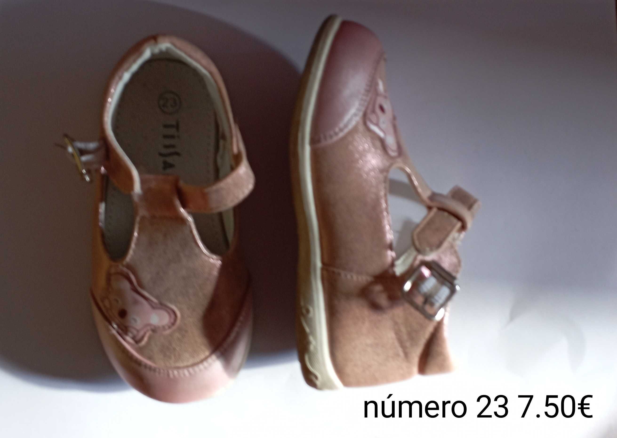 Sapatos criança usados