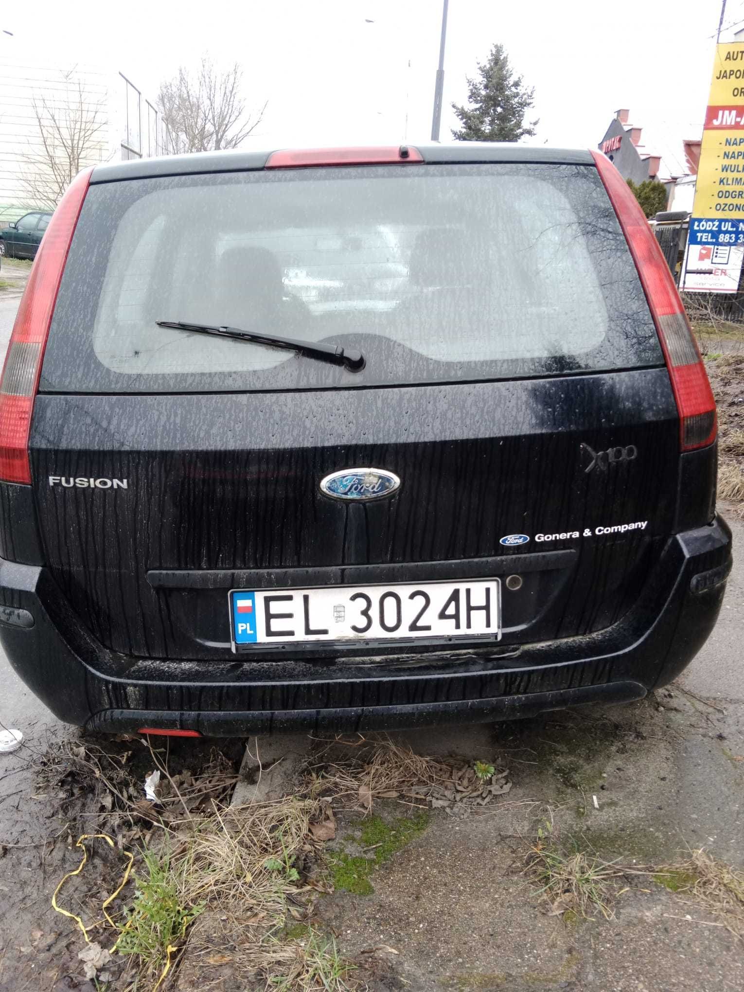 Ford Fusion 1,4 Benzyna 2003r.