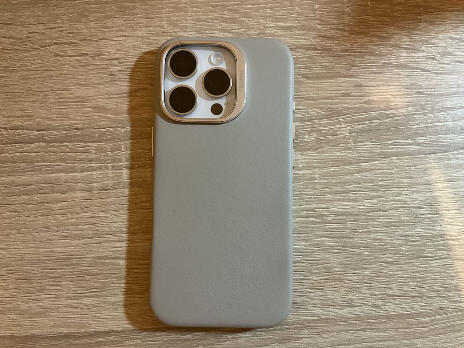 Чохол шкіряний Decoded для iPhone 16 pro MagSafe