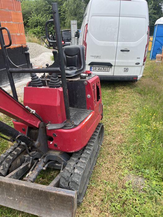 24/7 Minikoparka 1T, zasięg 1,7m w dół,bez operatora bez uprawnien