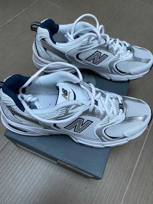 "Buty koszykówki "New_Balance_530_White_Silver_Navy R.38.5