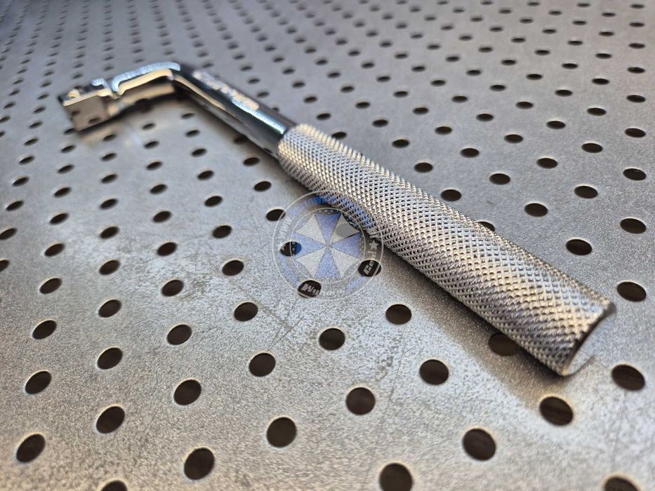 Pokrętło typu L 1/2" 200mm Cr-V pokrętło fajkowe 1/2" pokrętło 1/2"