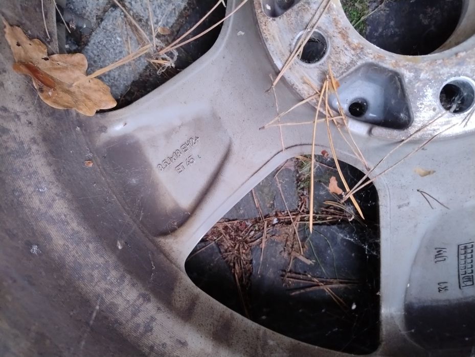 Диски з шинами р18  5*120 BMW X5