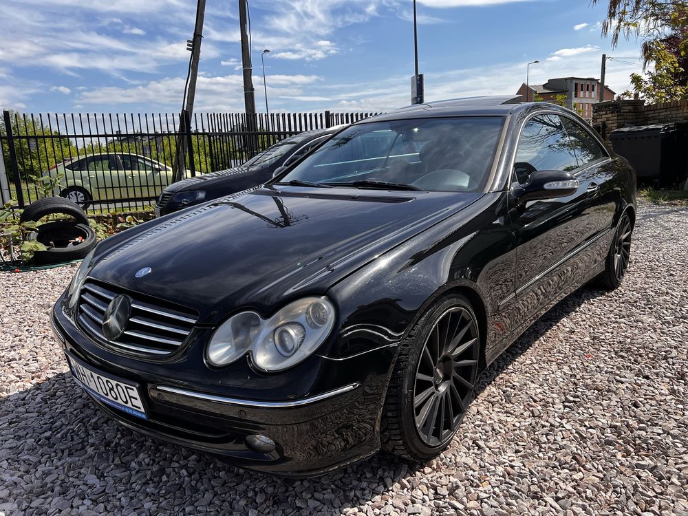Mercedes CLK500 LPG - Popcorn - Automat - SUPER STAN - Dostawa Pod Dom