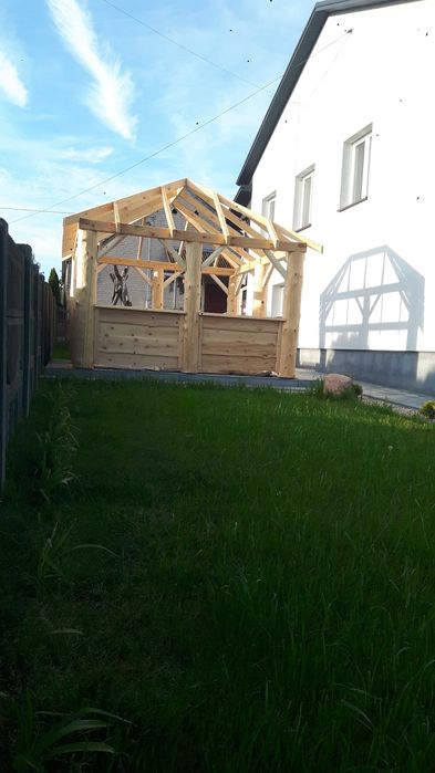 Altana ogrodowa, konstrukcja