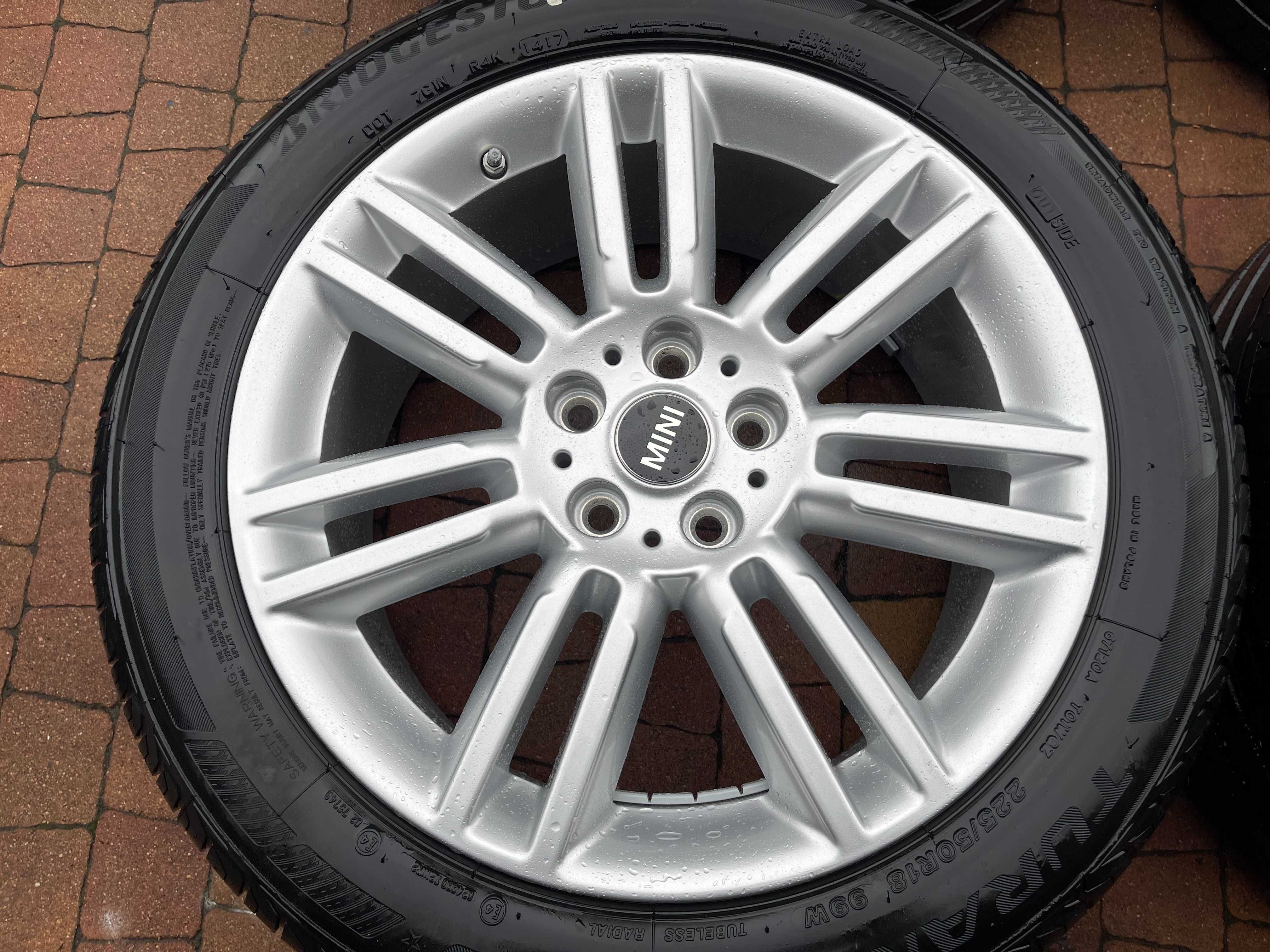 3596. Alufelgi 18" Mini Clubman BMW oryginał 7.5J ET51 5x112 jak nowe