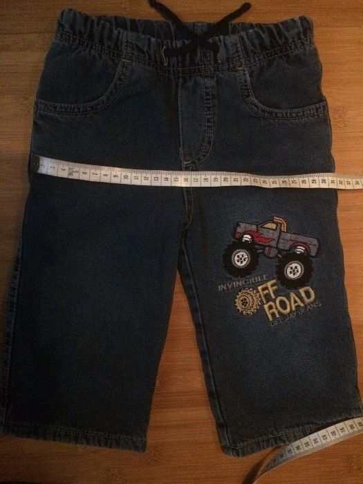 Джинсы Gee jay jeans,утепленные, на флисе,на мальчика 6-9 месяце