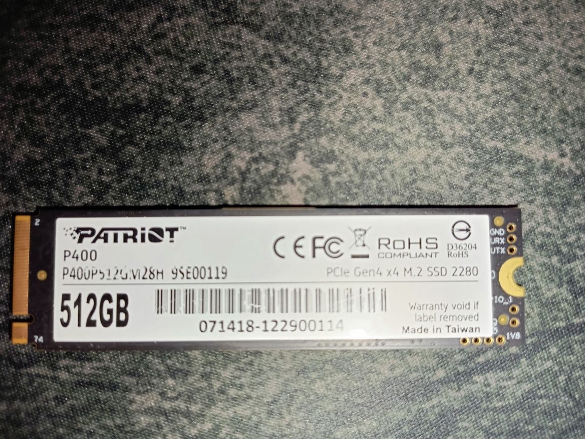 SSD Patriot P400 512 Gb