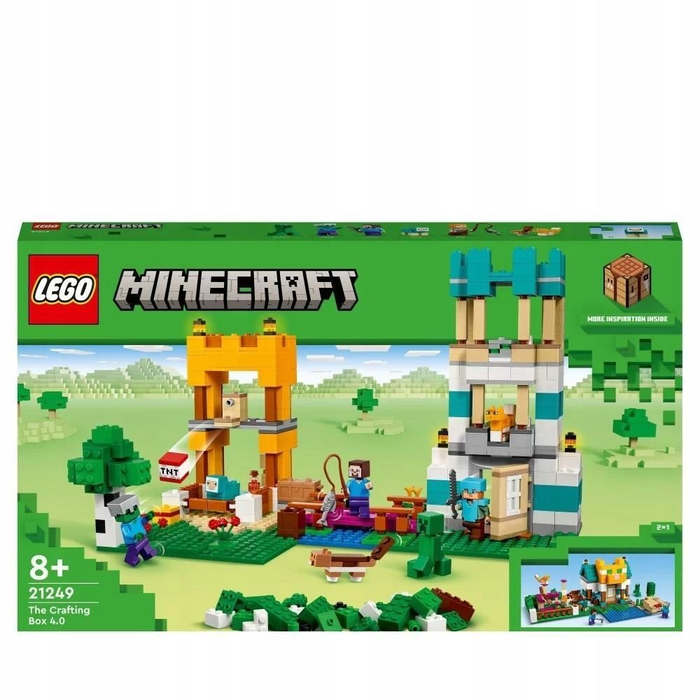 Lego Minecraft 21249 Kreatywny Warsztat 4.0, Lego