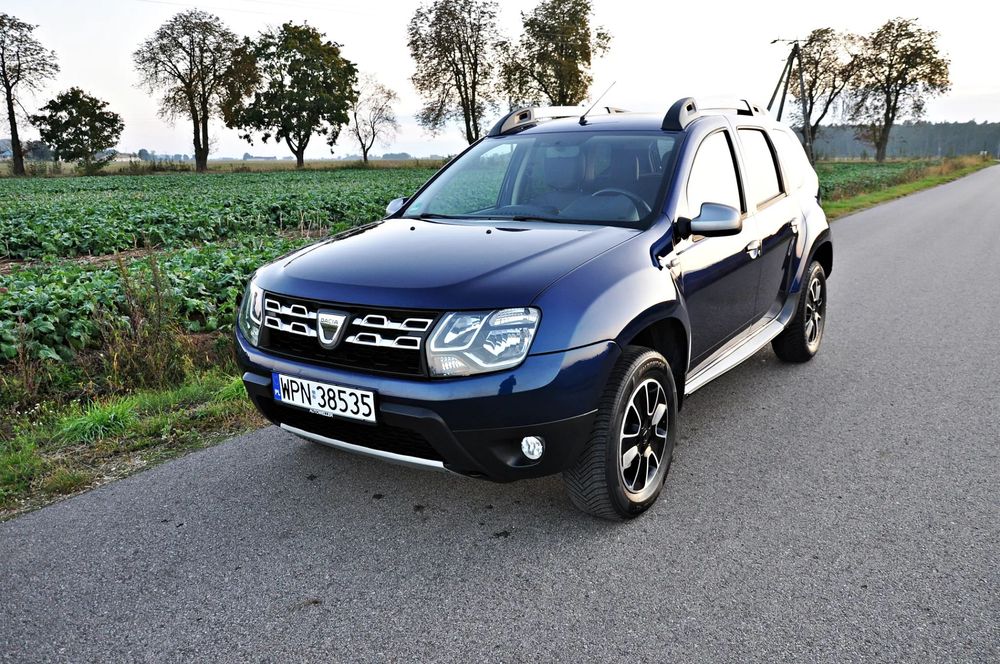 Dacia Duster Bezwypadkowy Oryginał Lakier Kamera cofania Skóry NAVI