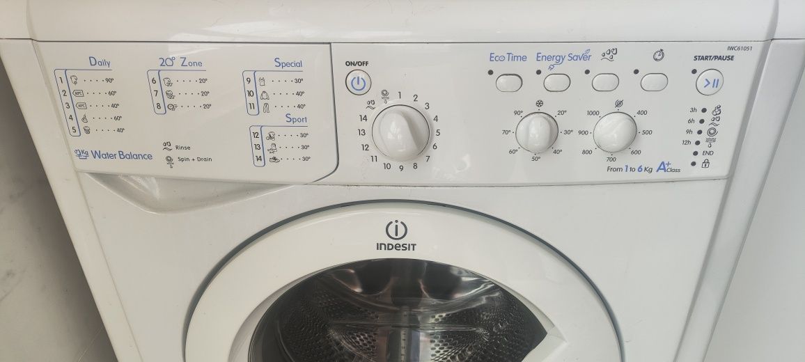 Máquina de Lavar Roupa Indesit IWC 61051 – 6 kg, 1000 rpm

Descrição G