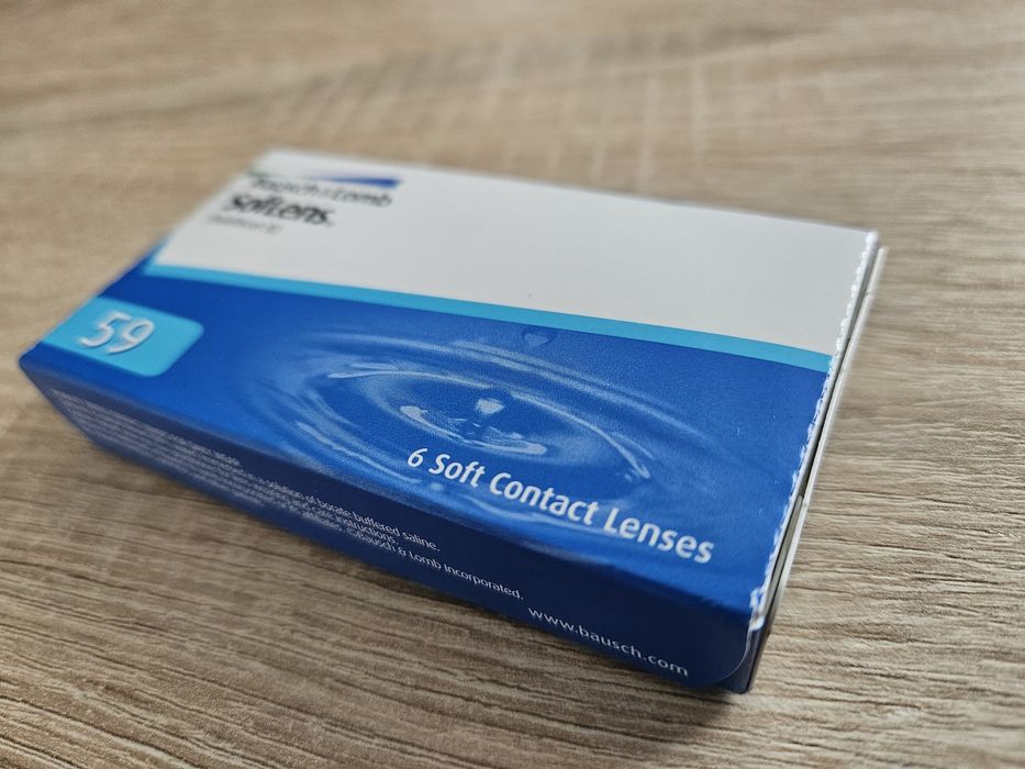 Nowe soczewki kontaktowe miesięczne -1,50 SofLens Bausch