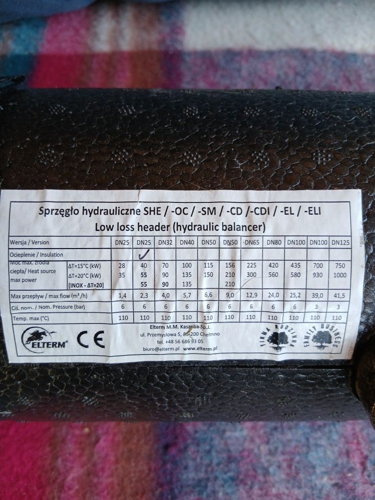 Sprzęgło  hydrauliczne  SHE-OC do 15 KW