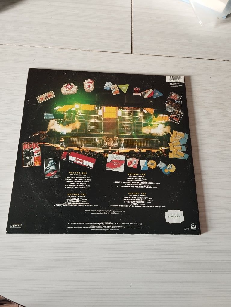 Vinil album duplo ac/dc