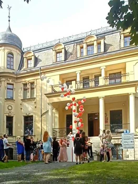 Pudło balonowe XXL niespodzianka z balonami do wypuszczenia z helem