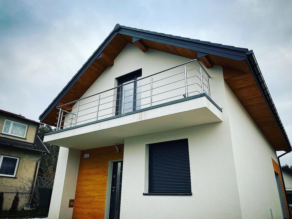 Balustrady nierdzewne balkonowe schodowe francuskie poręcze balustrada
