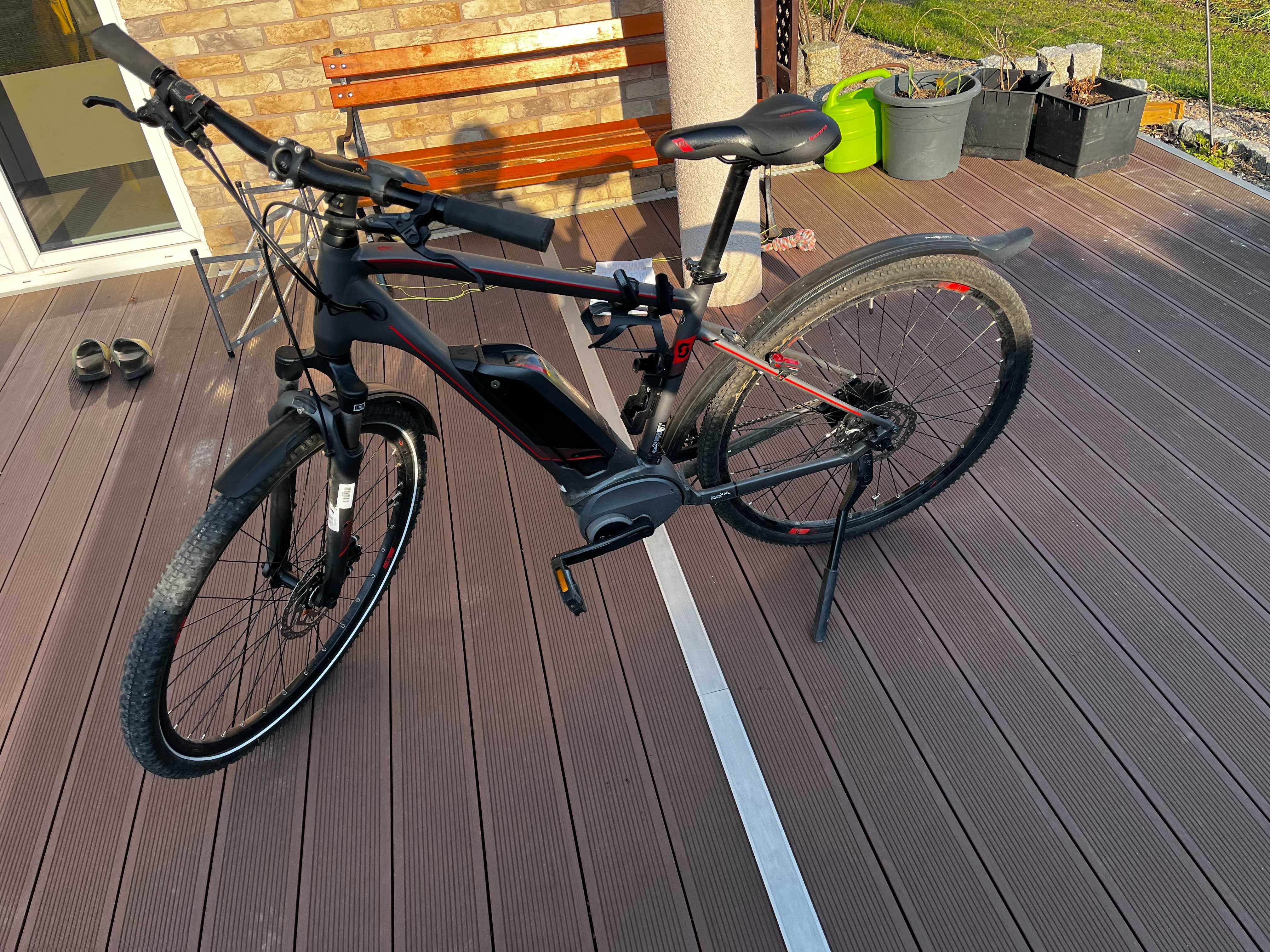 Scott E-Sub Cross 2018 - Elektryczny rower miejski - Bosch 250W