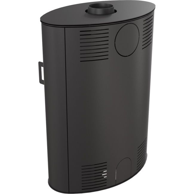 Kominek koza AB 2 Kratki.pl piecyk wolnostojacy 10 kW duża szyba