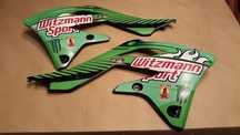 KAWASAKI KX 450 Owiewki Kxf250 Osłony Przód Kxf450 Plastyki Kx 250 F