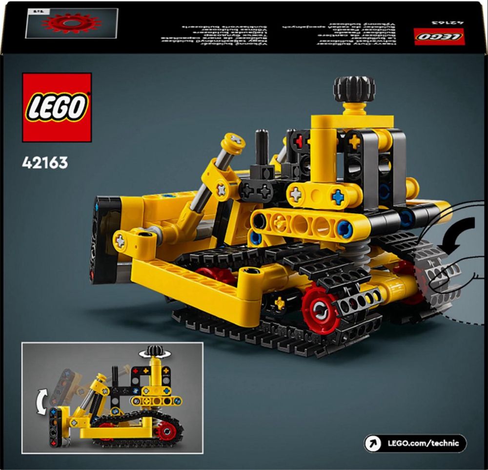 Lego technics 42163 - Buldożer